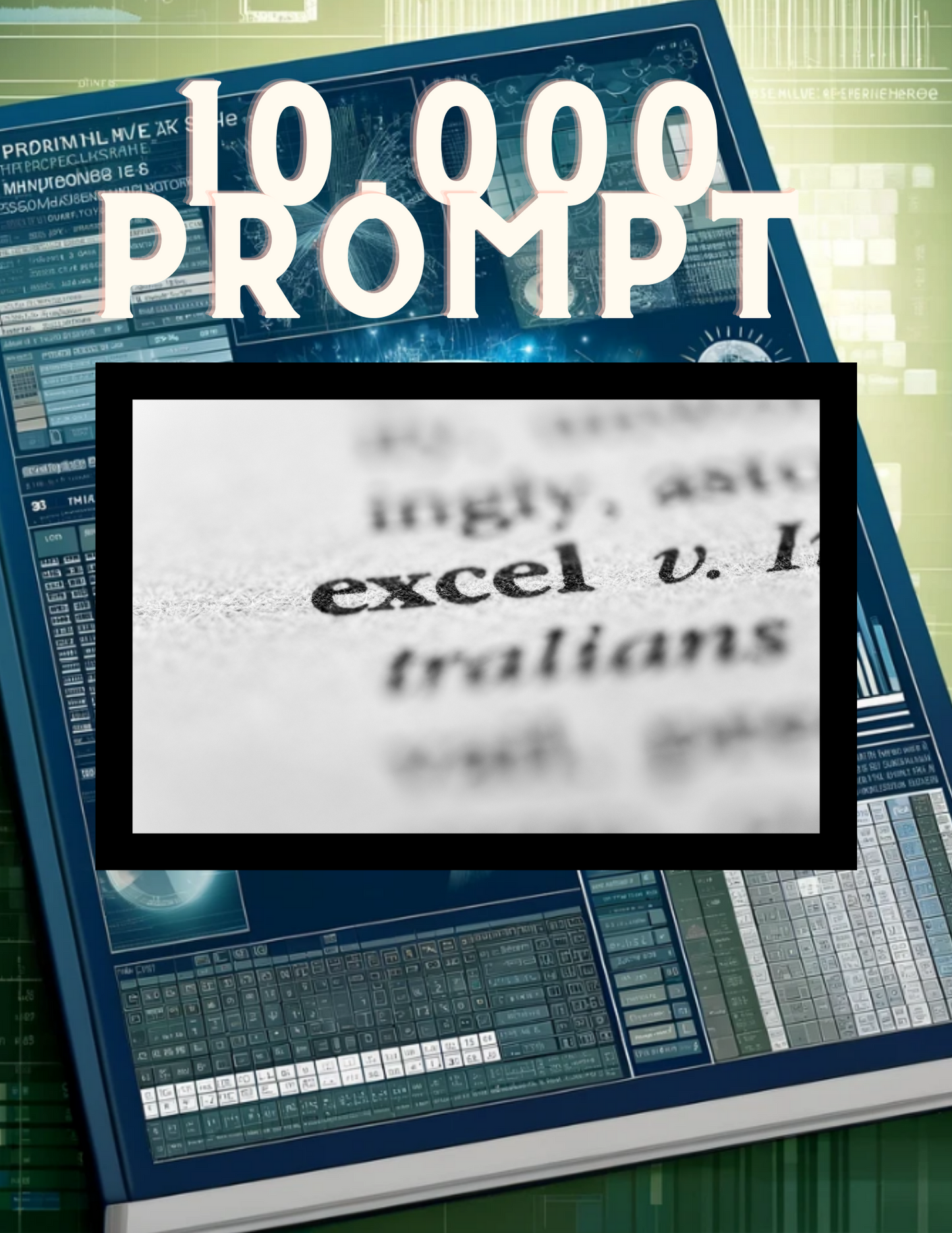 10,000 Prompt Excel Sheet (Midjourney)